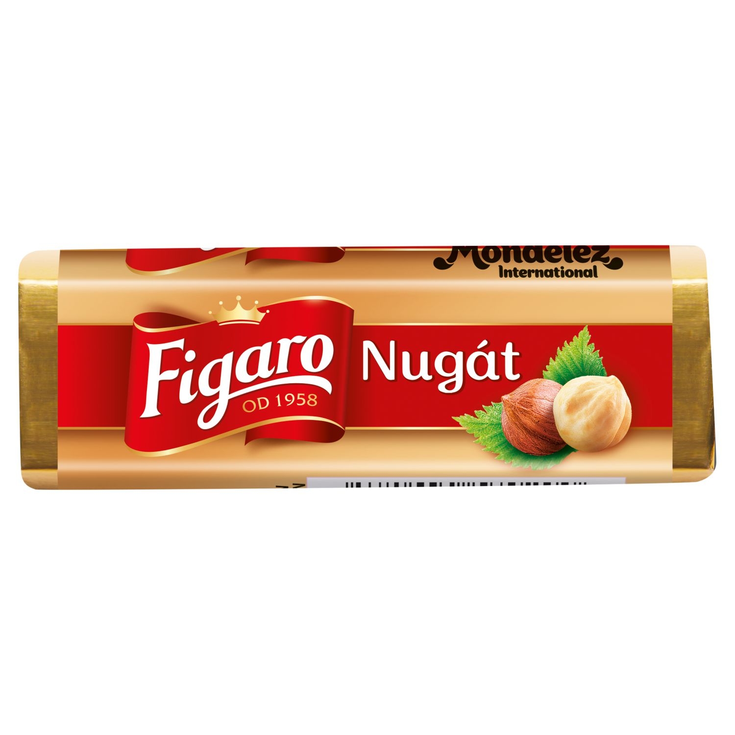 Trvanlivé potraviny - Figaro Nugát tyčinka v mléčné čokoládě 32g