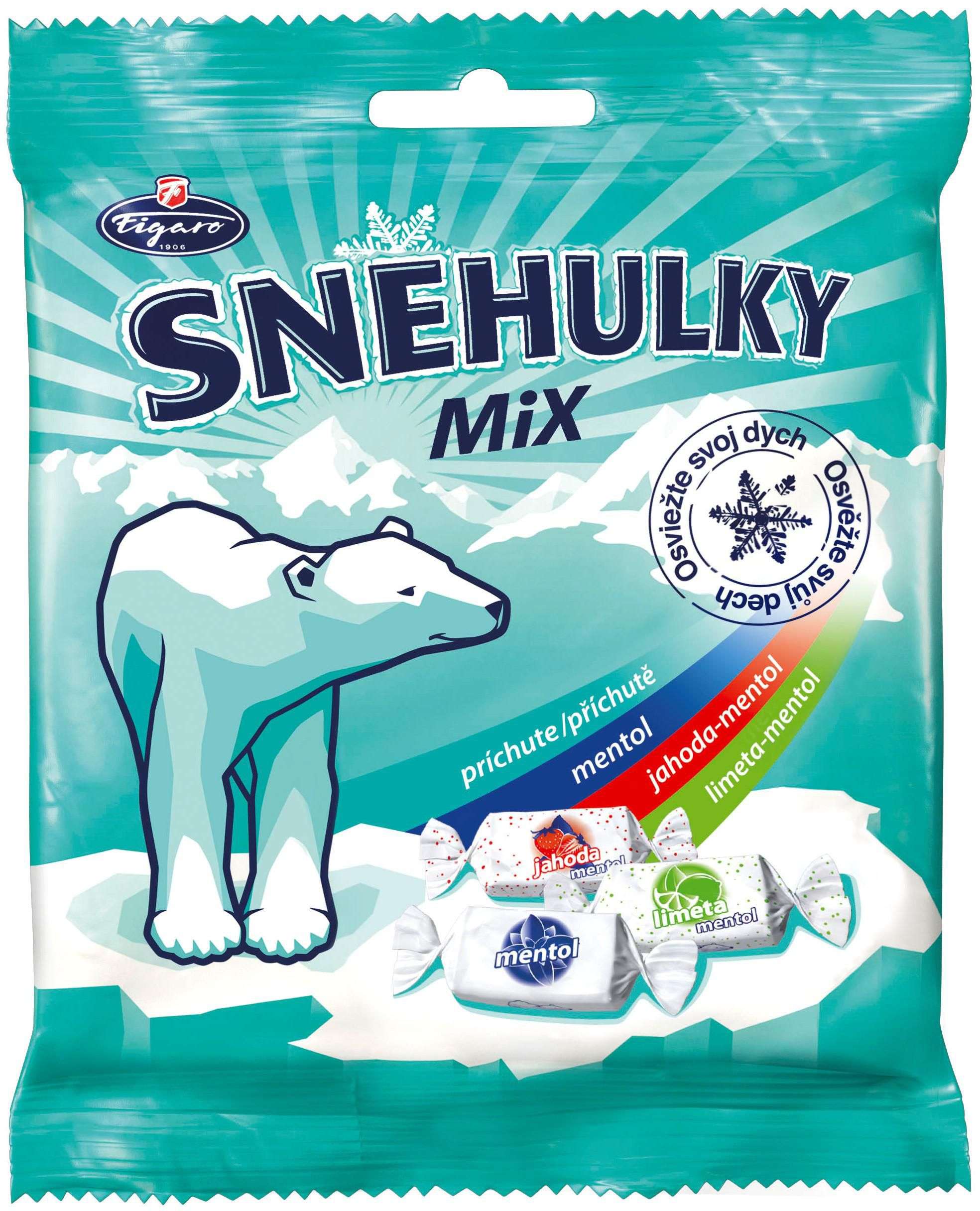 Trvanlivé potraviny - Figaro Sněhulky Mix 150g