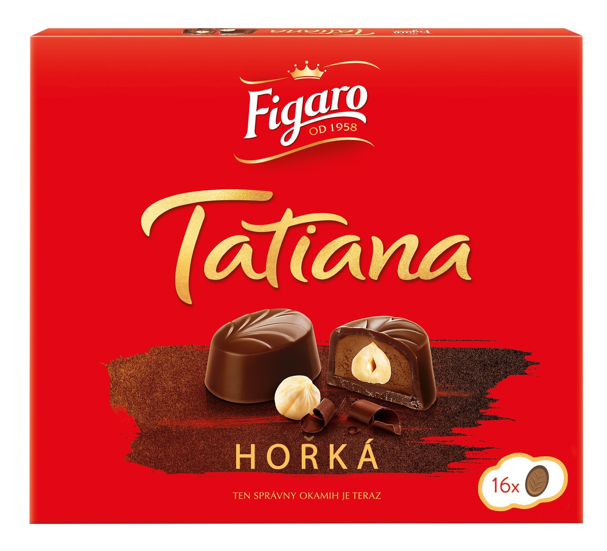 Trvanlivé potraviny - Figaro Tatiana bonboniéra hořká 172g