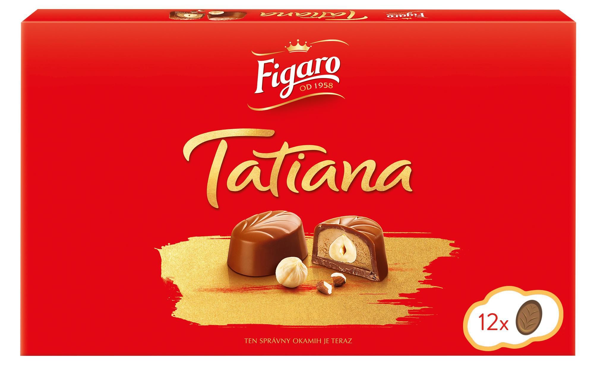 Trvanlivé potraviny - Figaro Tatiana bonboniéra mléčná 140g