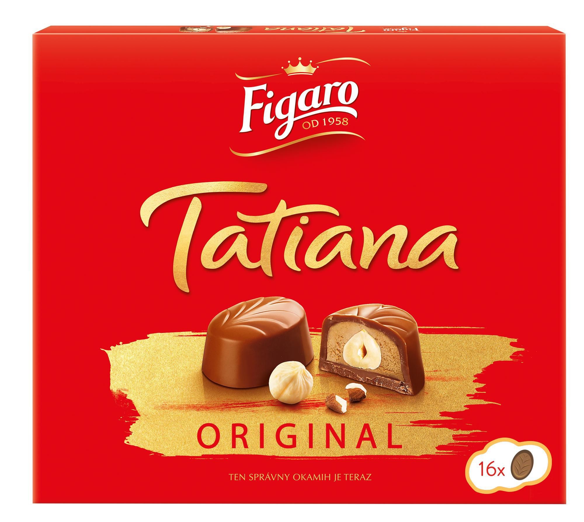 Trvanlivé potraviny - Figaro Tatiana bonboniéra mléčná 172g