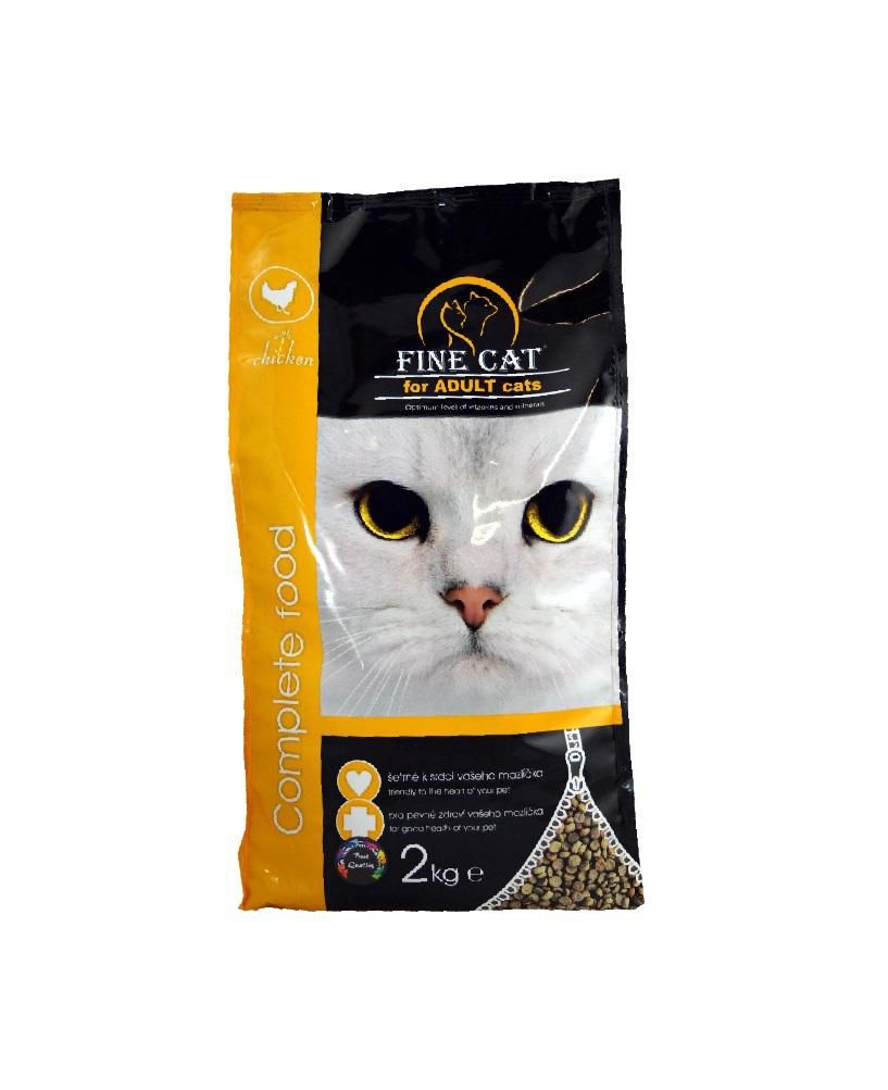 Svět zvířat - Fine Cat Granule pro kočky s Kuřecím 2kg