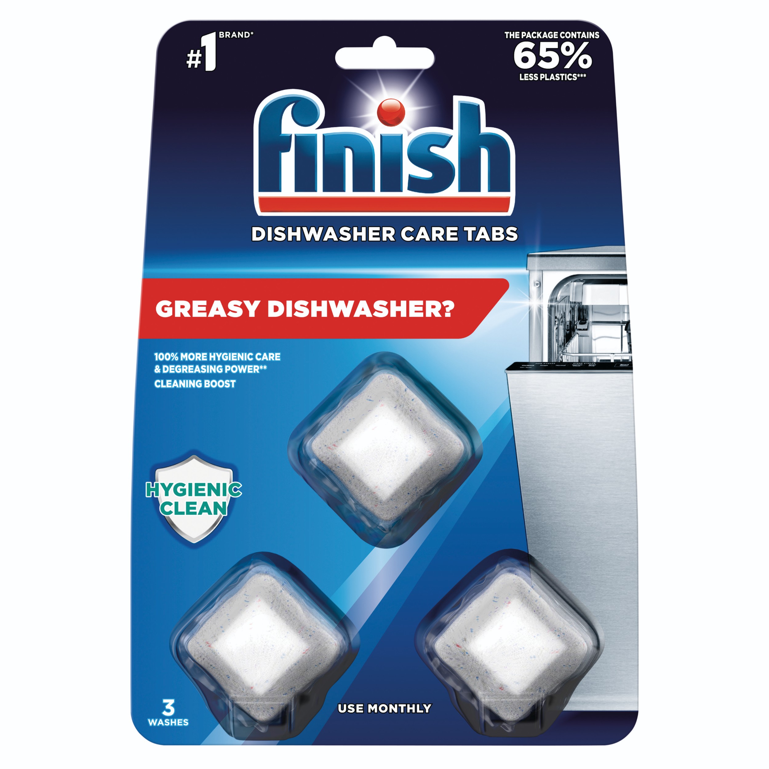 Drogerie a kosmetika - Finish Kapsle na čištění myčky 3x17 g