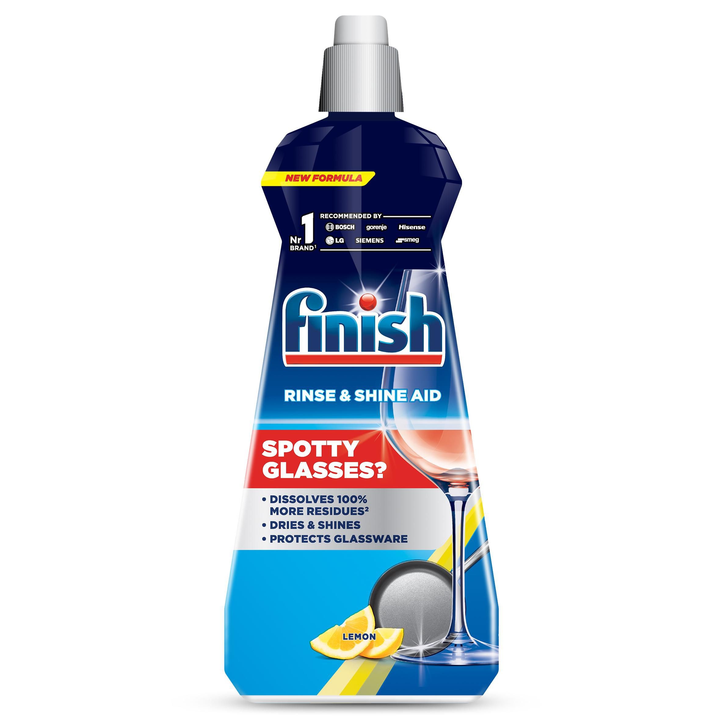 Drogerie a kosmetika - Finish Leštidlo shine & protect lemon sparkle 400 ml