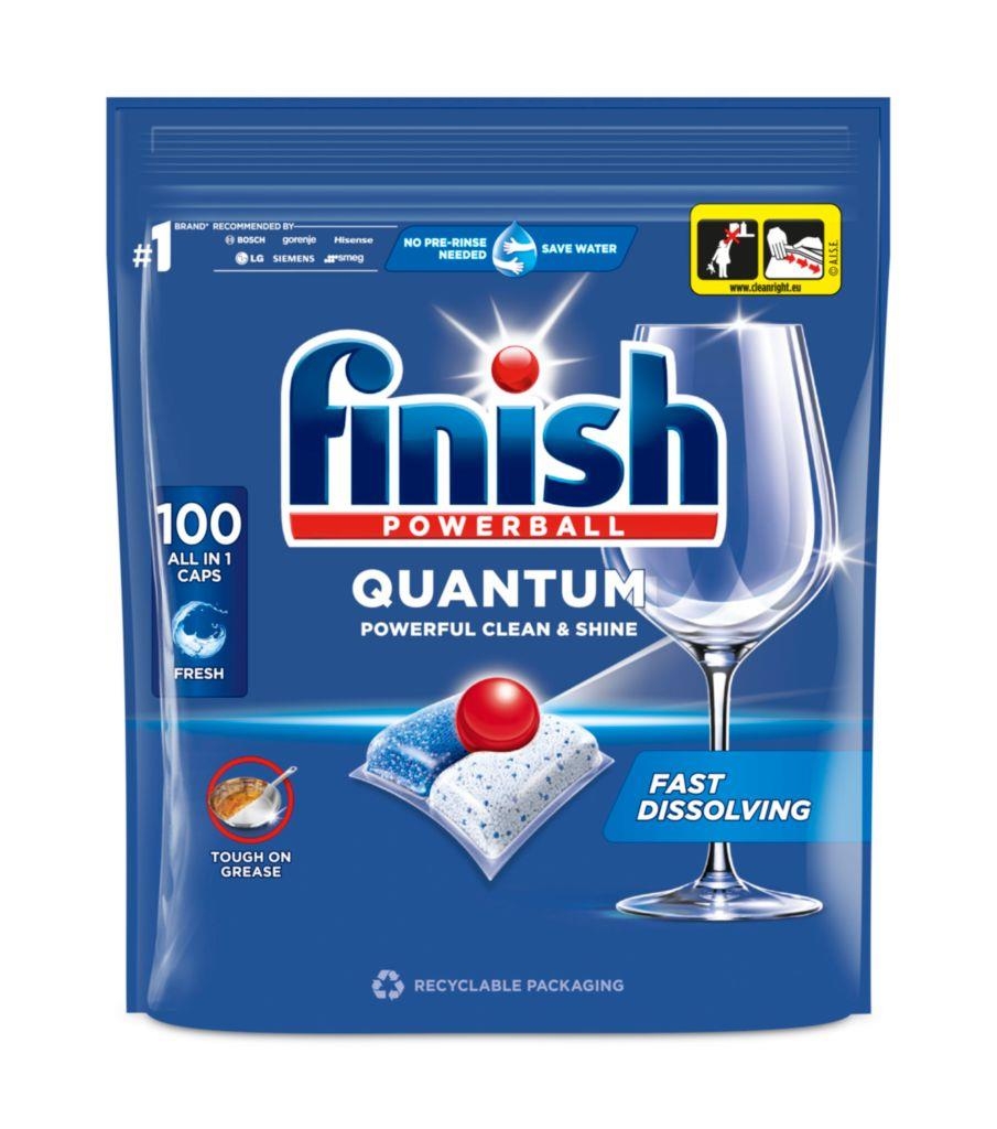 Drogerie a kosmetika - Finish Powerball Quantum Tablety do myčky nádobí 1550g 100 ks