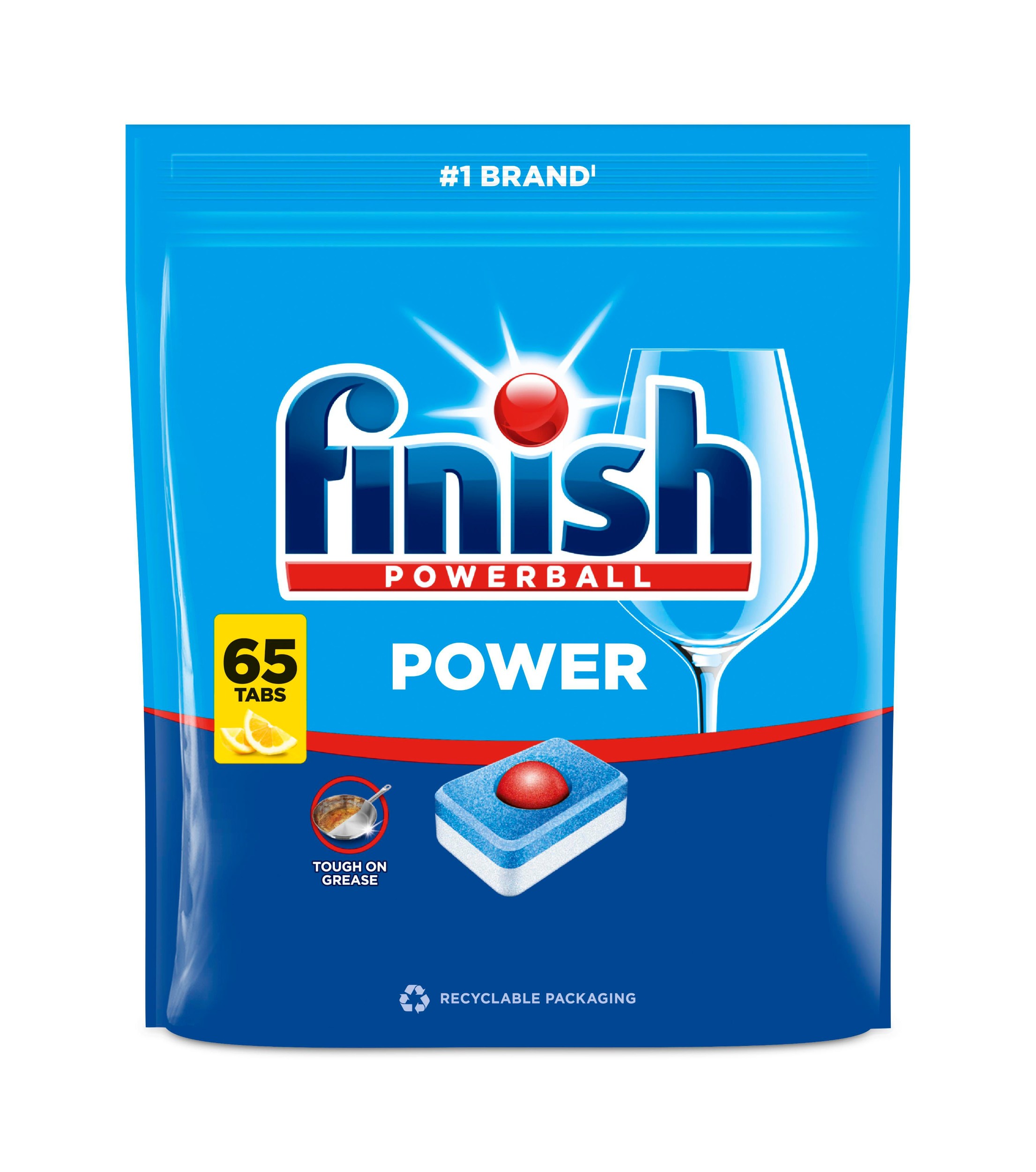 Drogerie a kosmetika - Finish Powerball Tabl. Power Lemon 65ks