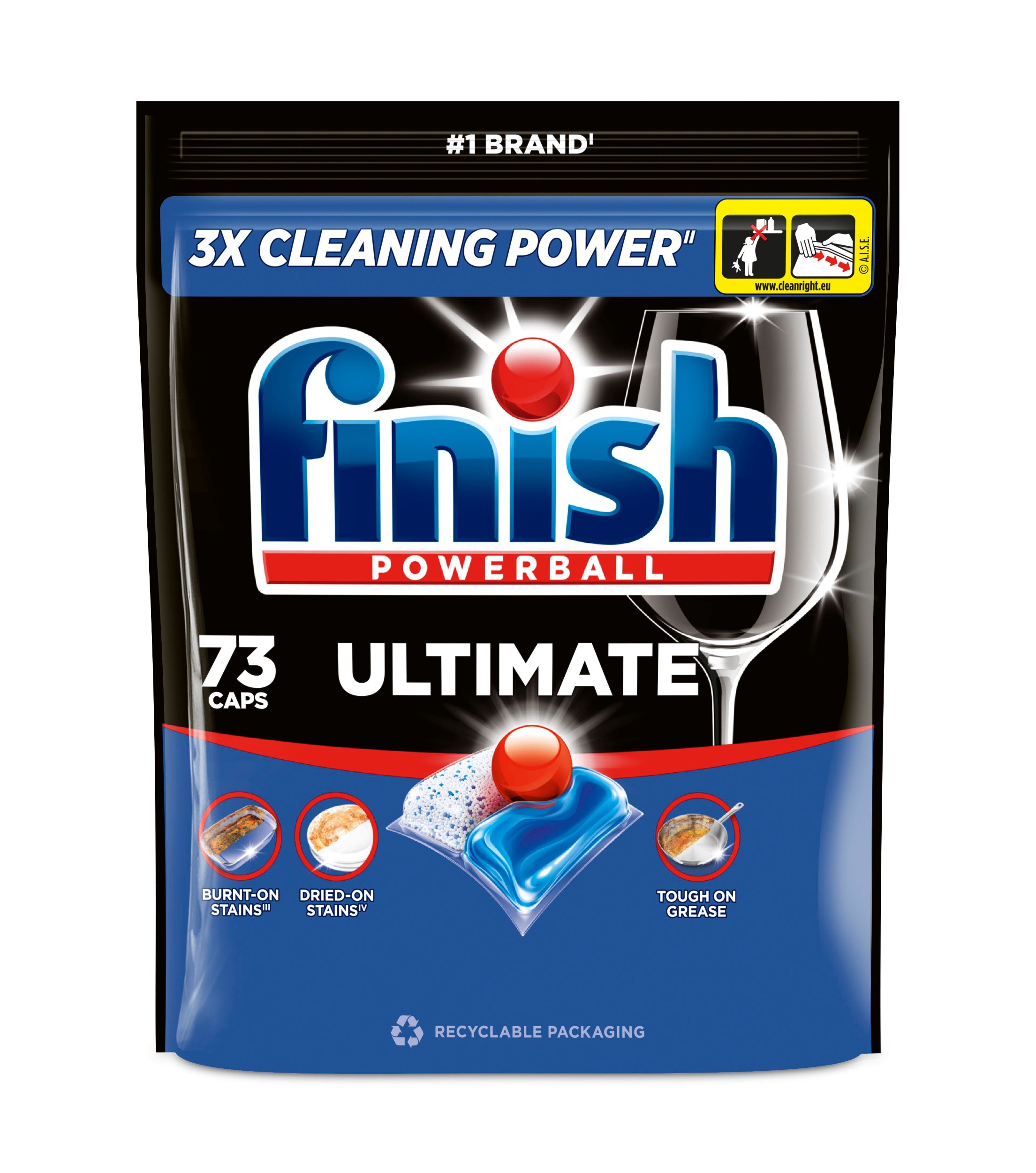 Drogerie a kosmetika - Finish Ultimate kapsle do myčky nádobí - Fresh 73 ks