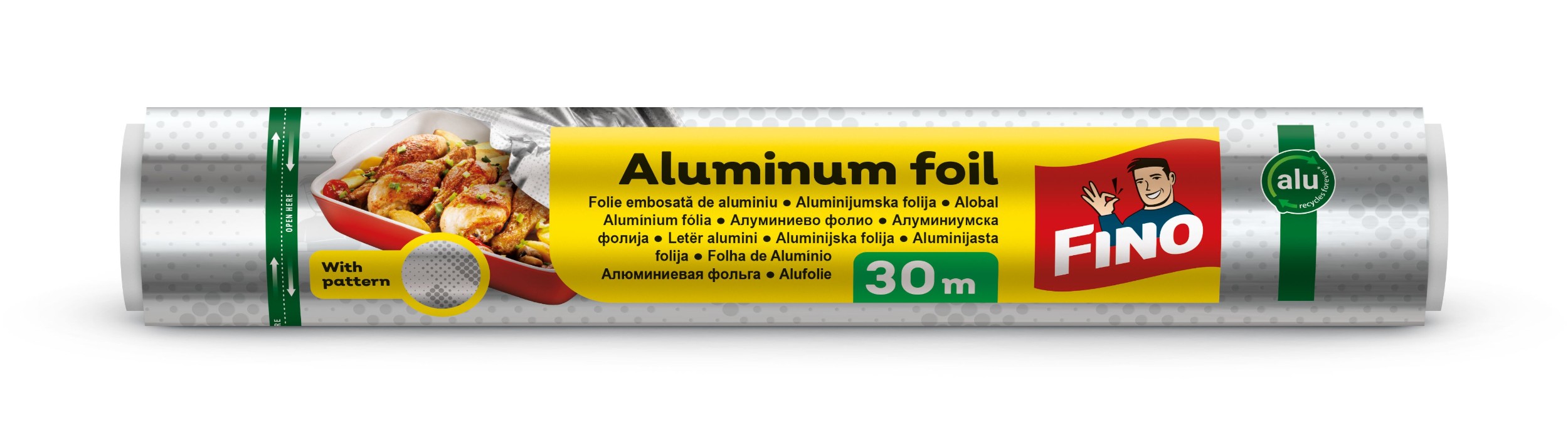 Domácnost a Zahrada - Fino Alobal 30 m, 10,5 μm embasovaný