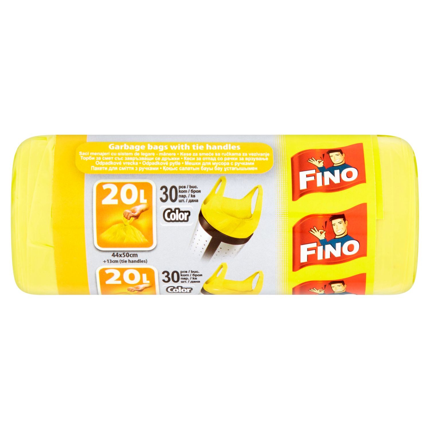 Domácnost a Zahrada - Fino Color Odpadkové pytle 20l x 30ks