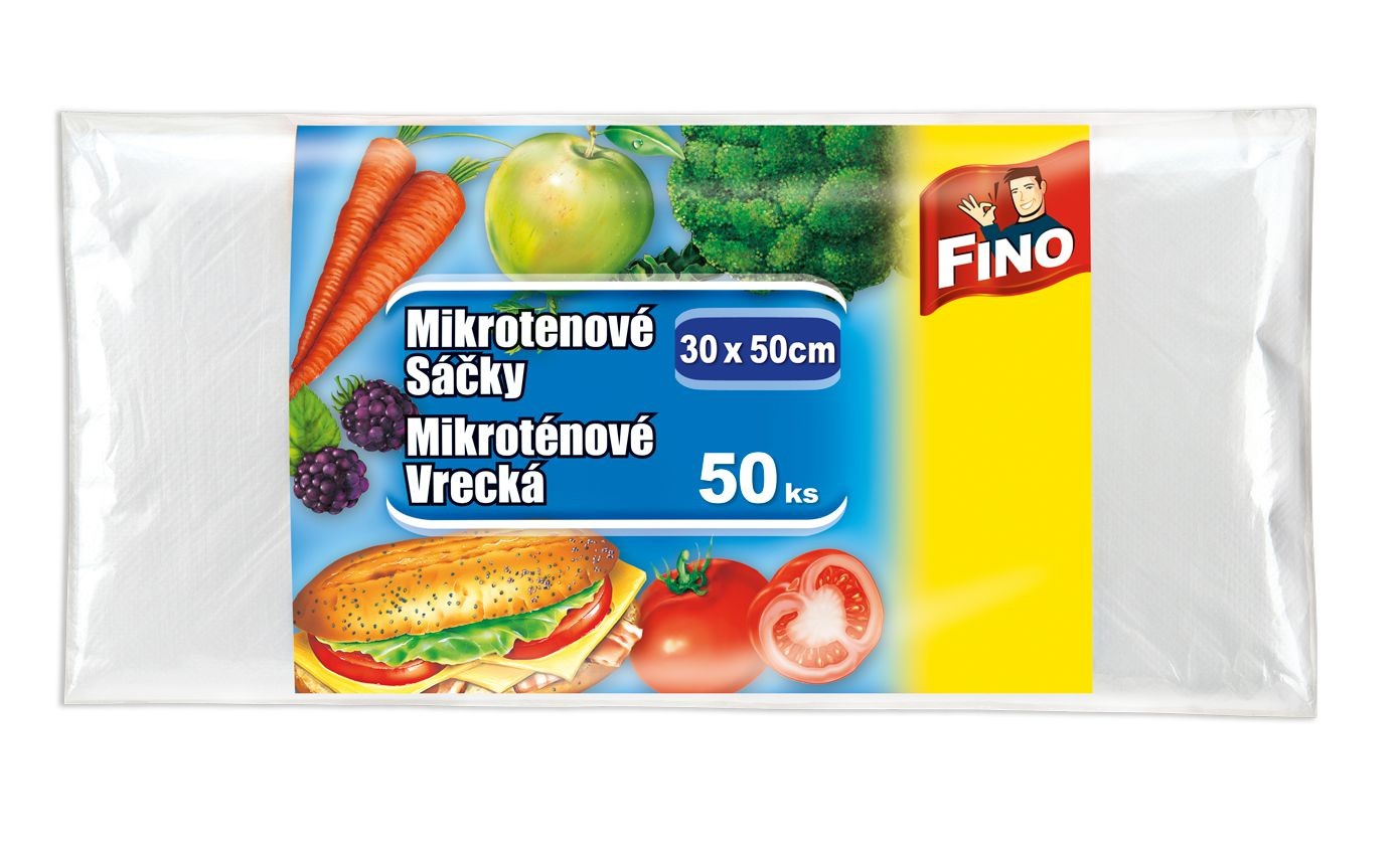 Domácnost a Zahrada - Fino Sáčky mikroténové 50ks