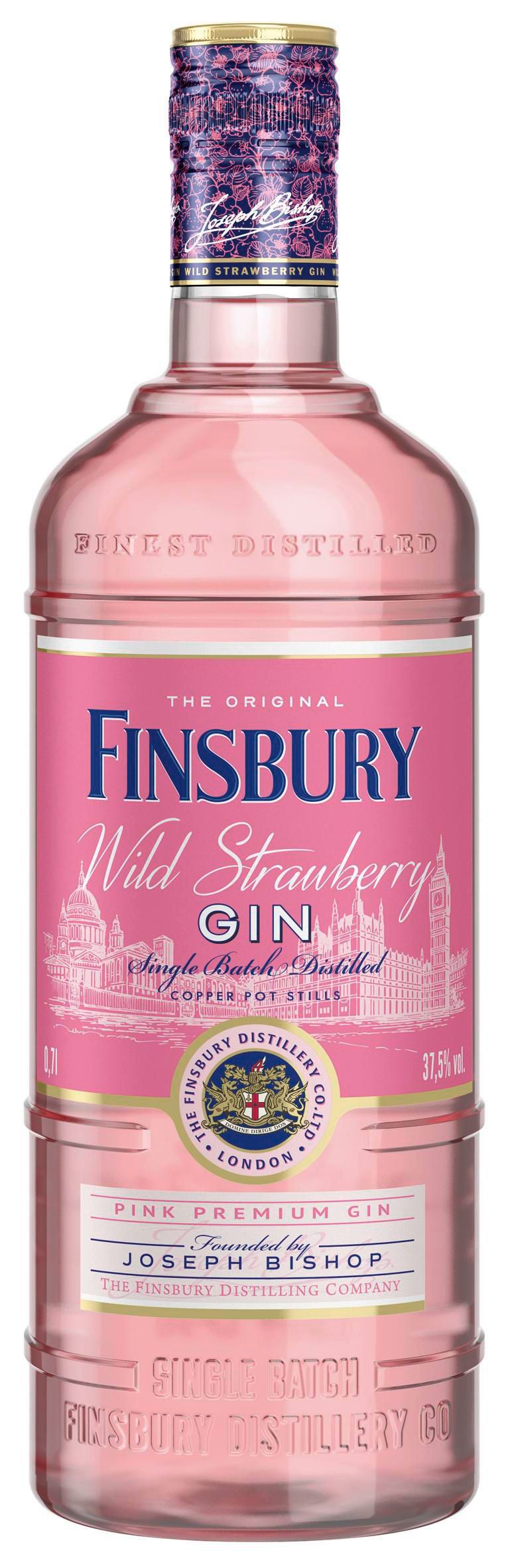 Nápoje - Finsbury Wild Strawberry 37.5% 0,7 l