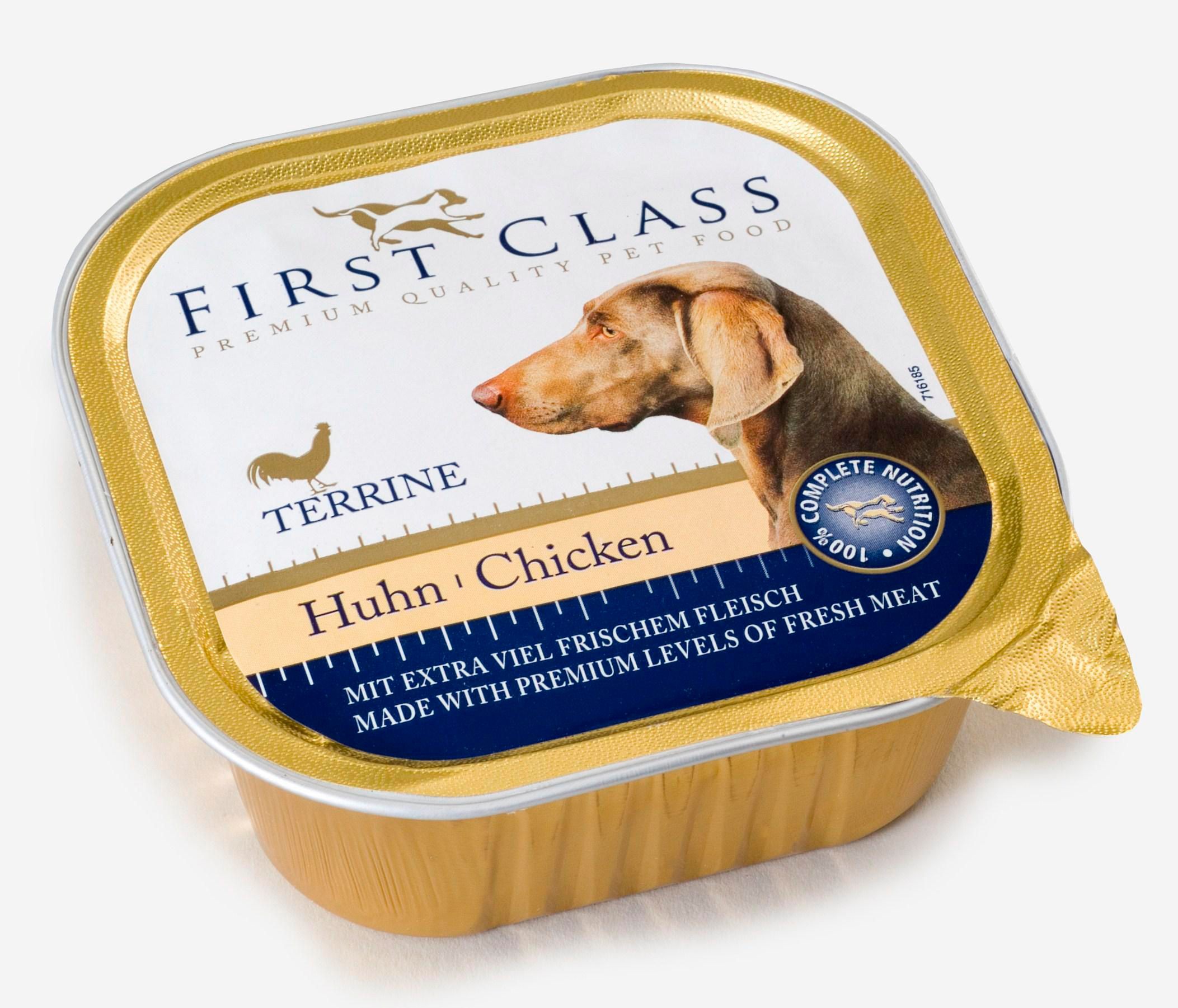 First Class Paštika s drůbežím pro psy 150 g