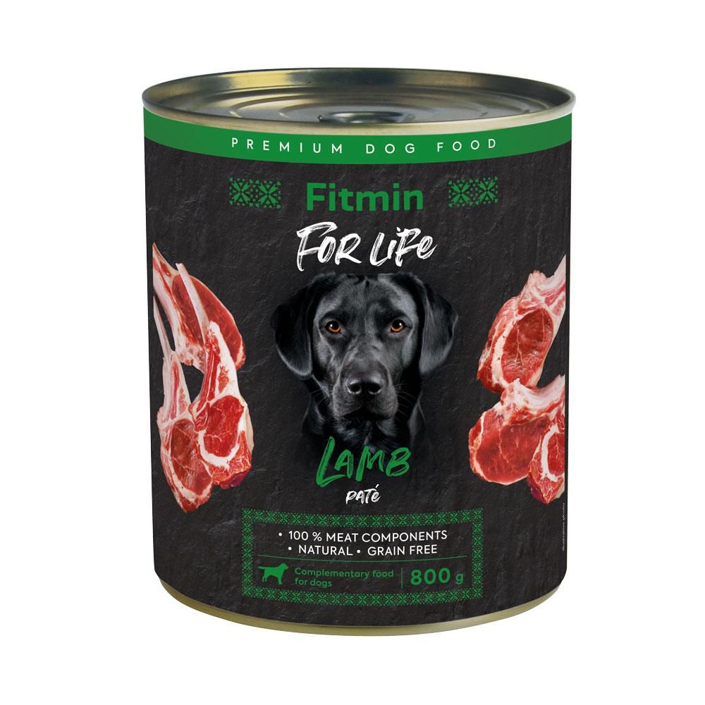 Svět zvířat - Fitmin For Life Jehněčí konzerva pro psy 800 g