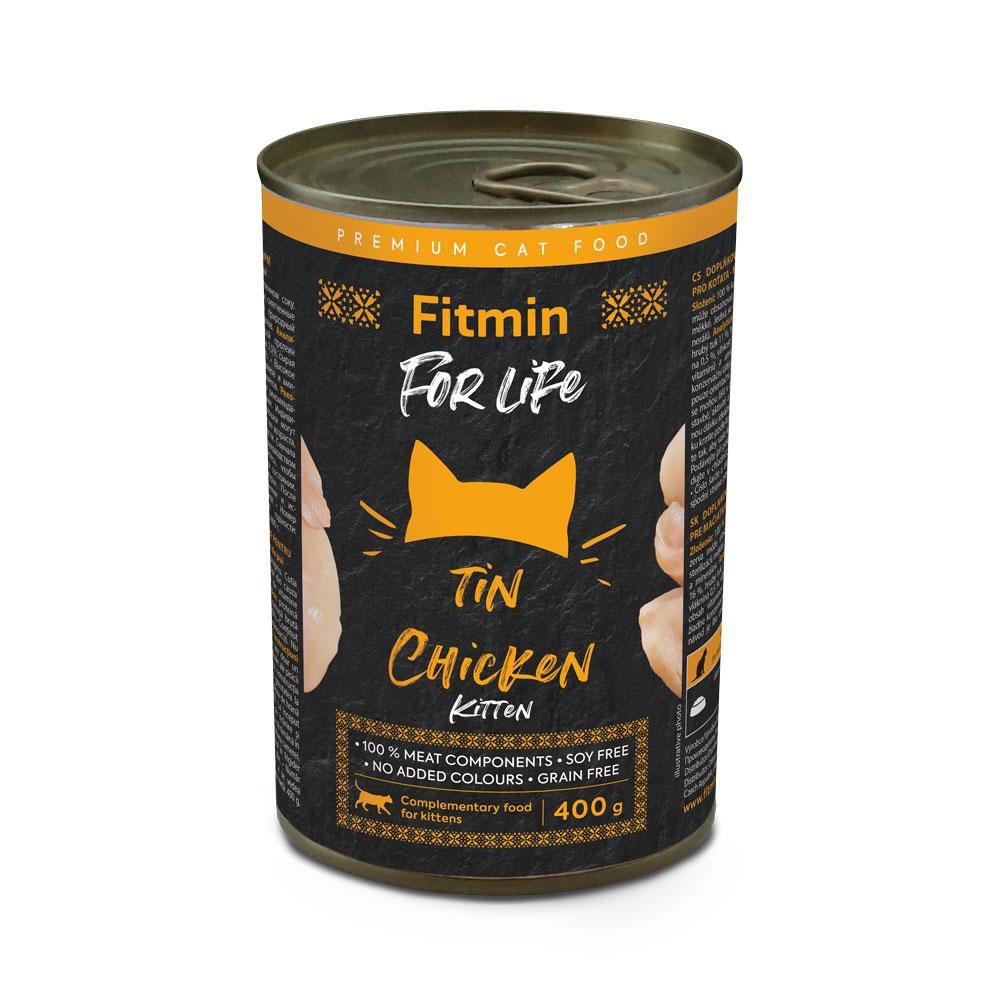 Svět zvířat - Fitmin For Life Konzerva pro koťata drůbeží 400 g