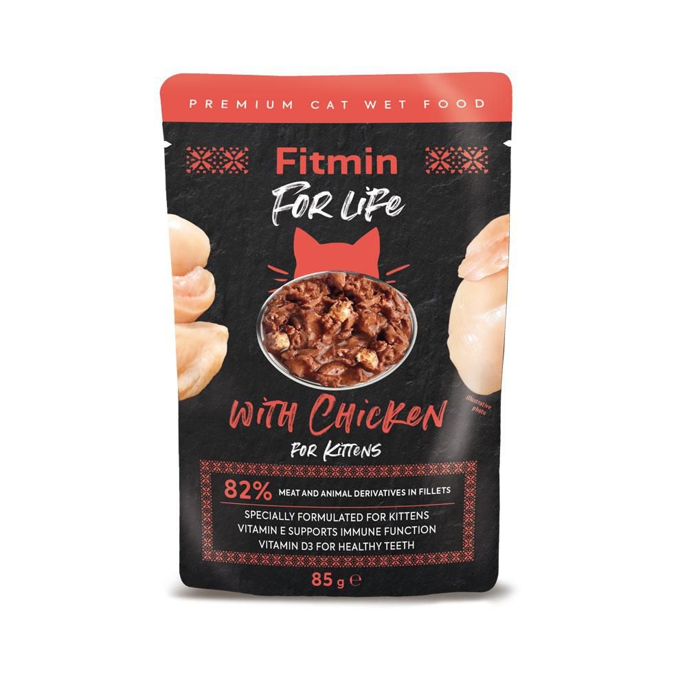 Svět zvířat - Fitmin For Life Kuřecí kapsička pro koťata 85 g