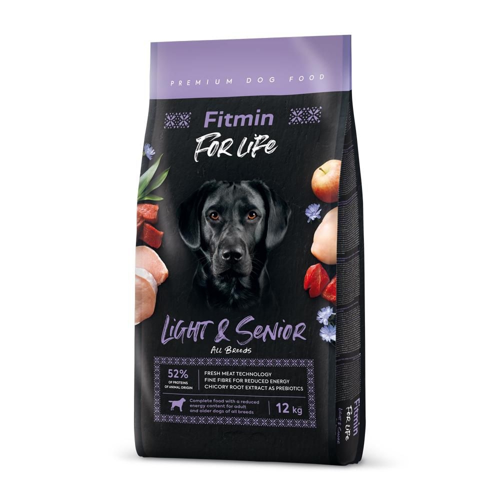 Svět zvířat - Fitmin For Life Light & Senior krmivo pro psy 12 kg
