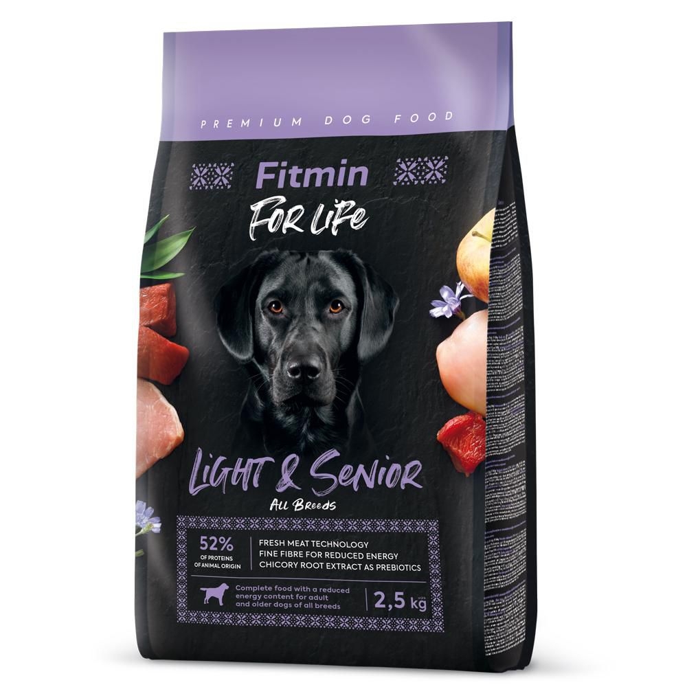 Svět zvířat - Fitmin For Life Light & Senior krmivo pro psy 2,5 kg