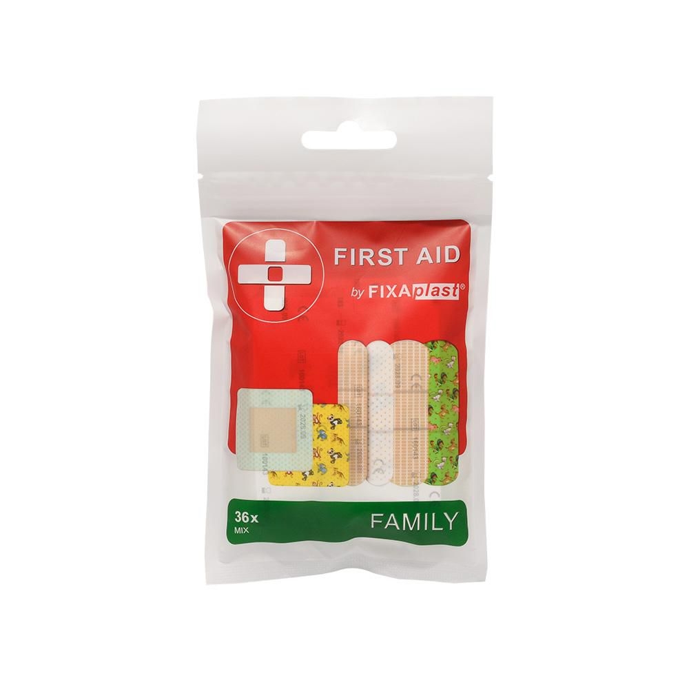 Péče o zdraví - Fixaplast FIRST AID Familly 36 ks
