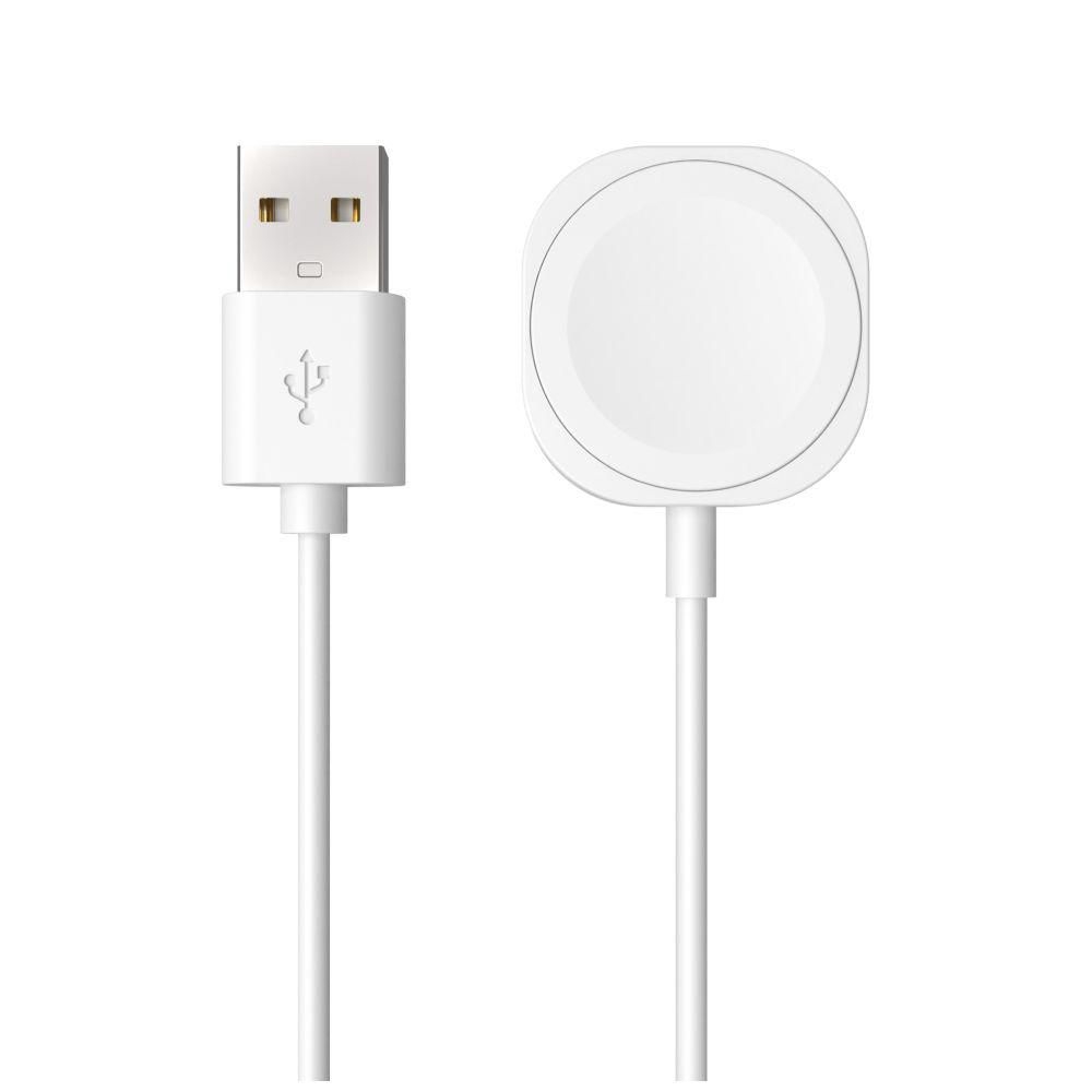 Elektro - Fixed Nabíjecí USB-A kabel pro Apple Watch, bílý