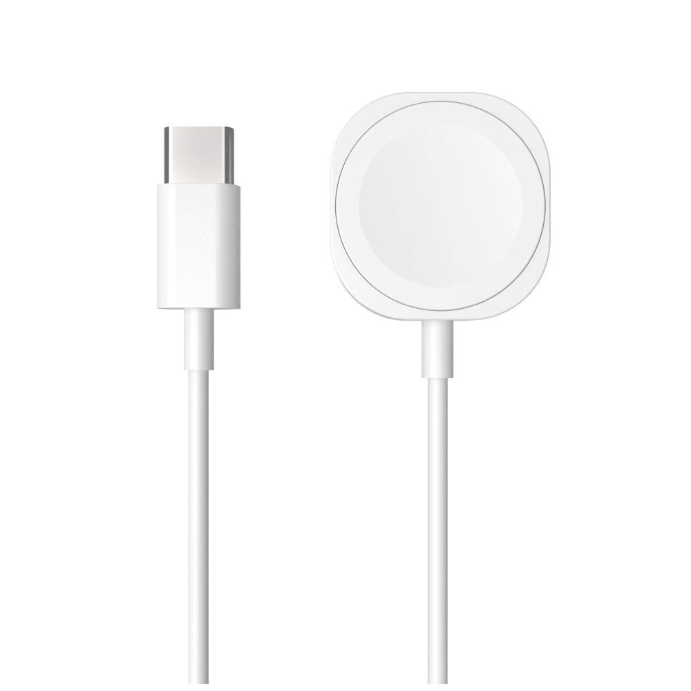 Elektro - Fixed Nabíjecí USB-C kabel pro Apple Watch, bílý