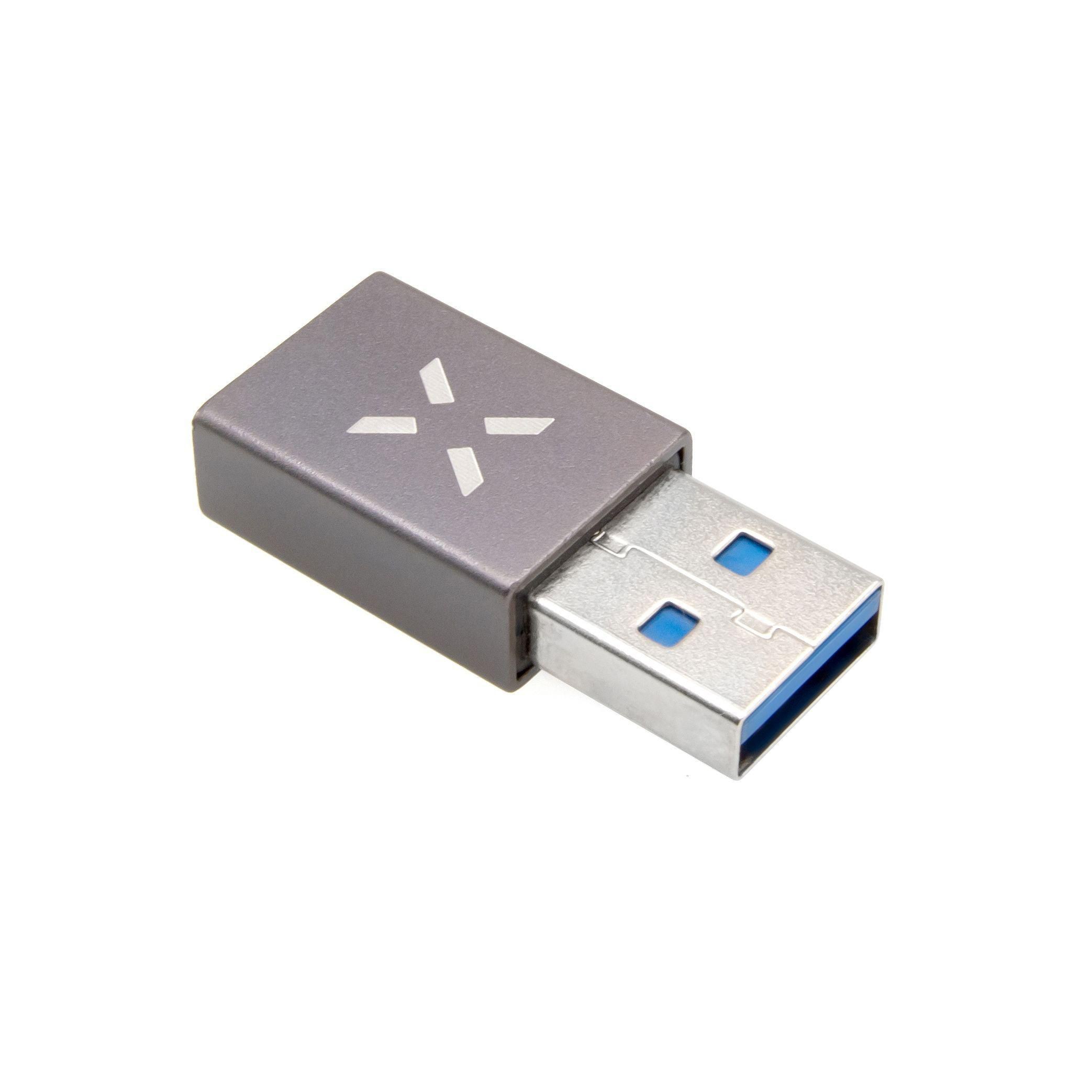 Domácnost a Zahrada - Fixed Redukce z hliníku Link USB-C na USB-A, šedá