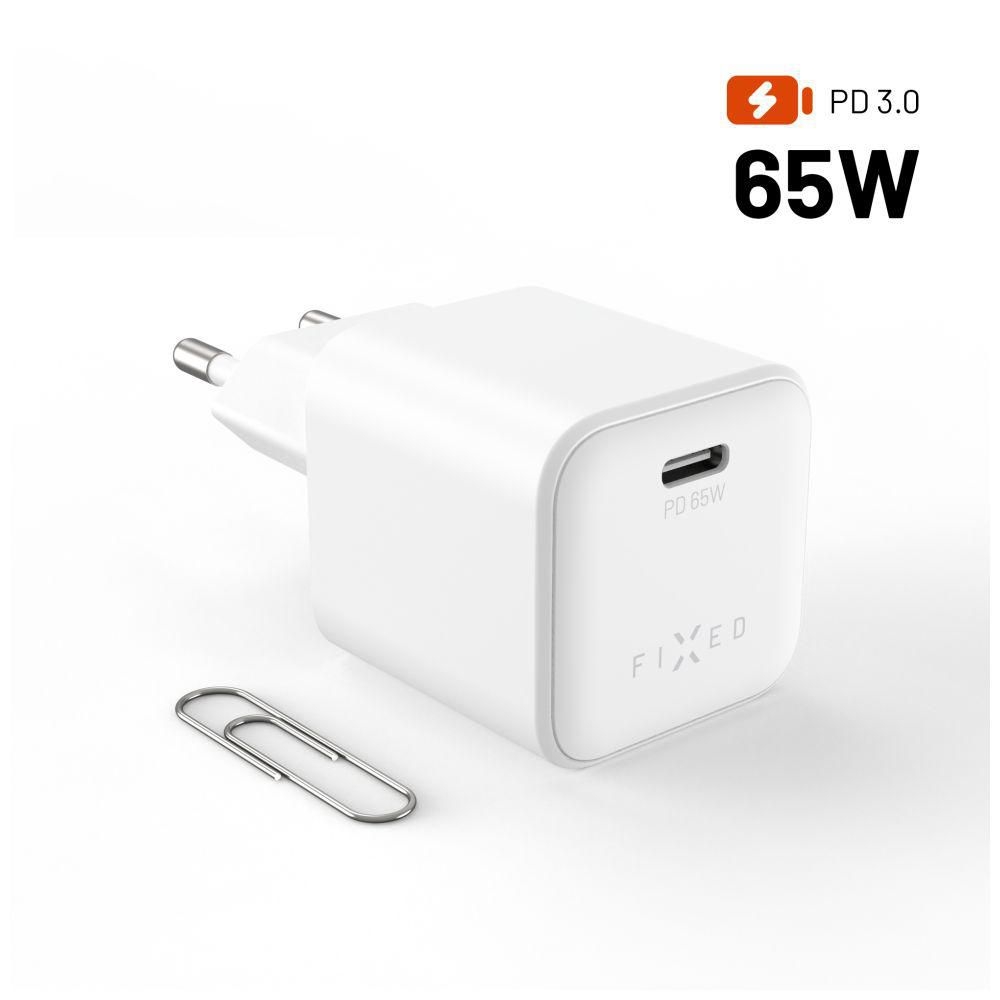 Elektro - Fixed Síťová GAN nabíječka mini bílá
