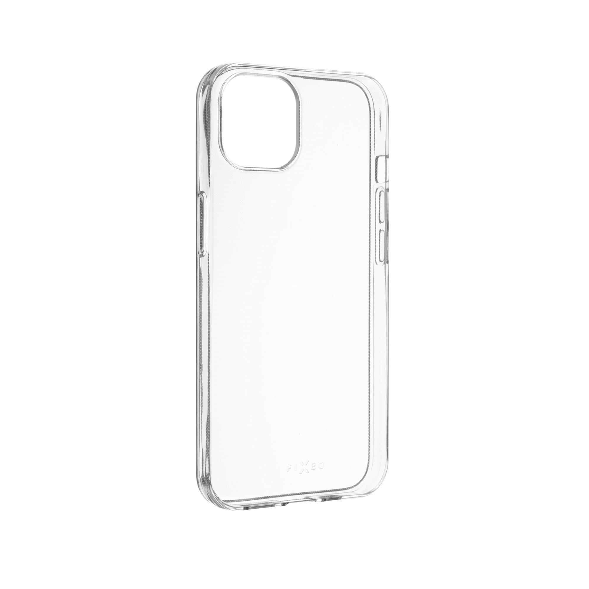 Elektro - Fixed TPU gelové pouzdro slim AntiUV pro apple iphone 13 čiré