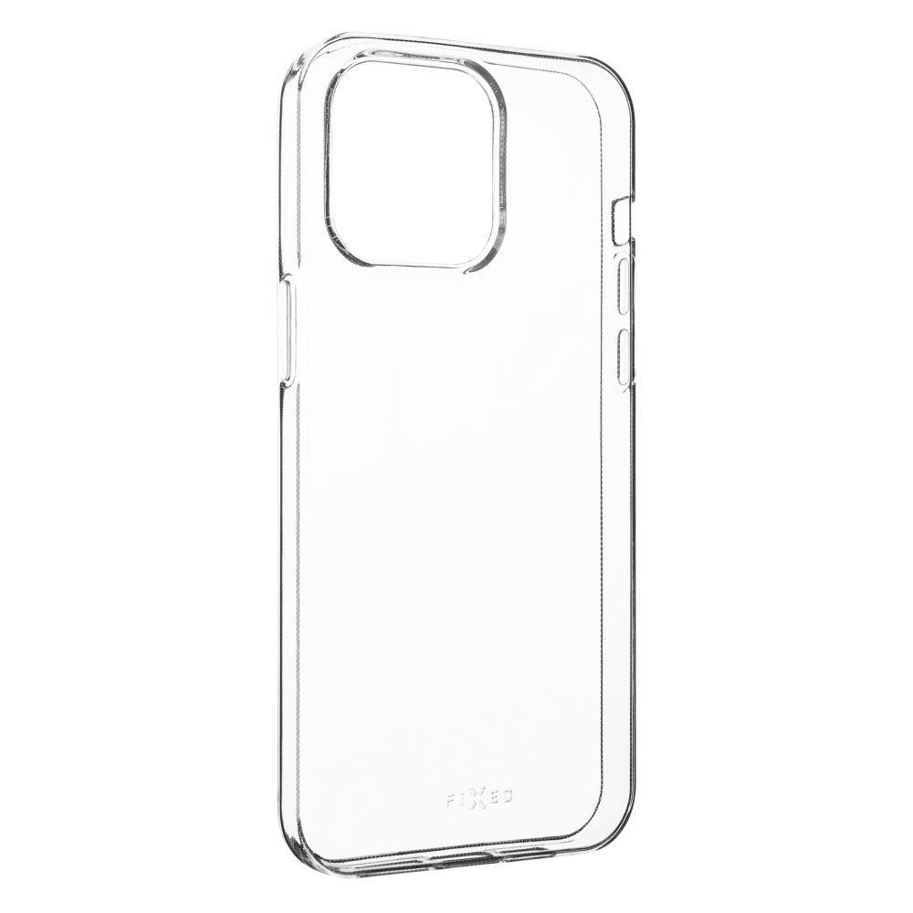Elektro - Fixed TPU gelové pouzdro Slim AntiUV pro Apple iPhone 15 Pro, čiré