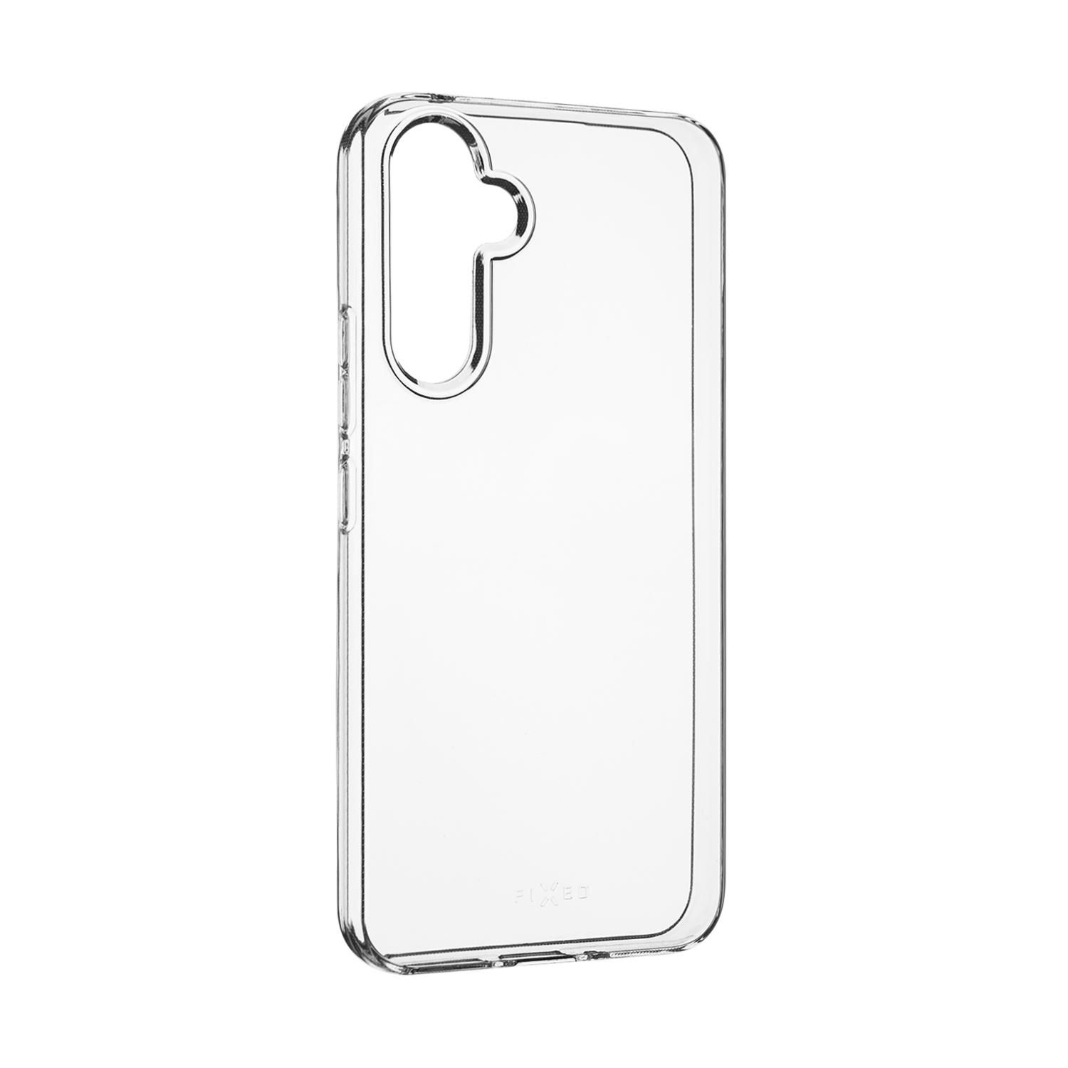 Elektro - Fixed TPU gelové pouzdro Slim AntiUV pro Samsung Galaxy A54 5G, čiré