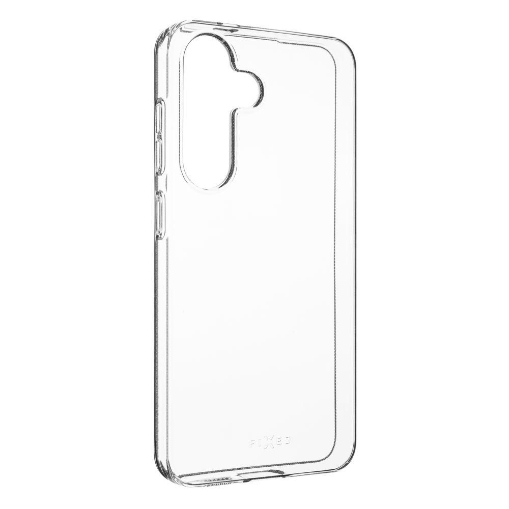 Elektro - Fixed TPU gelové pouzdro Slim AntiUV pro Samsung Galaxy S24, čiré