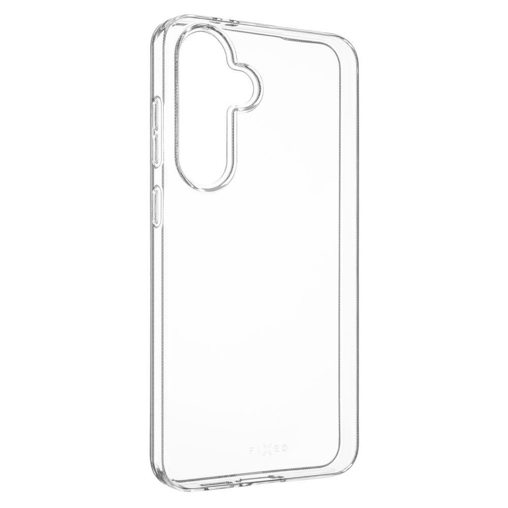 Elektro - Fixed TPU gelový kryt Story AntiUV pro Samsung Galaxy S24 FE, čirý