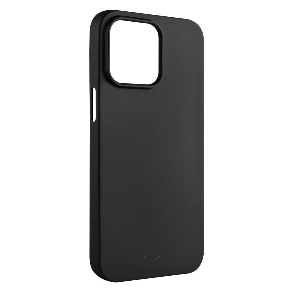Elektro - Fixed Zadní pogumovaný kryt Story pro Apple iPhone 15 Pro, černý