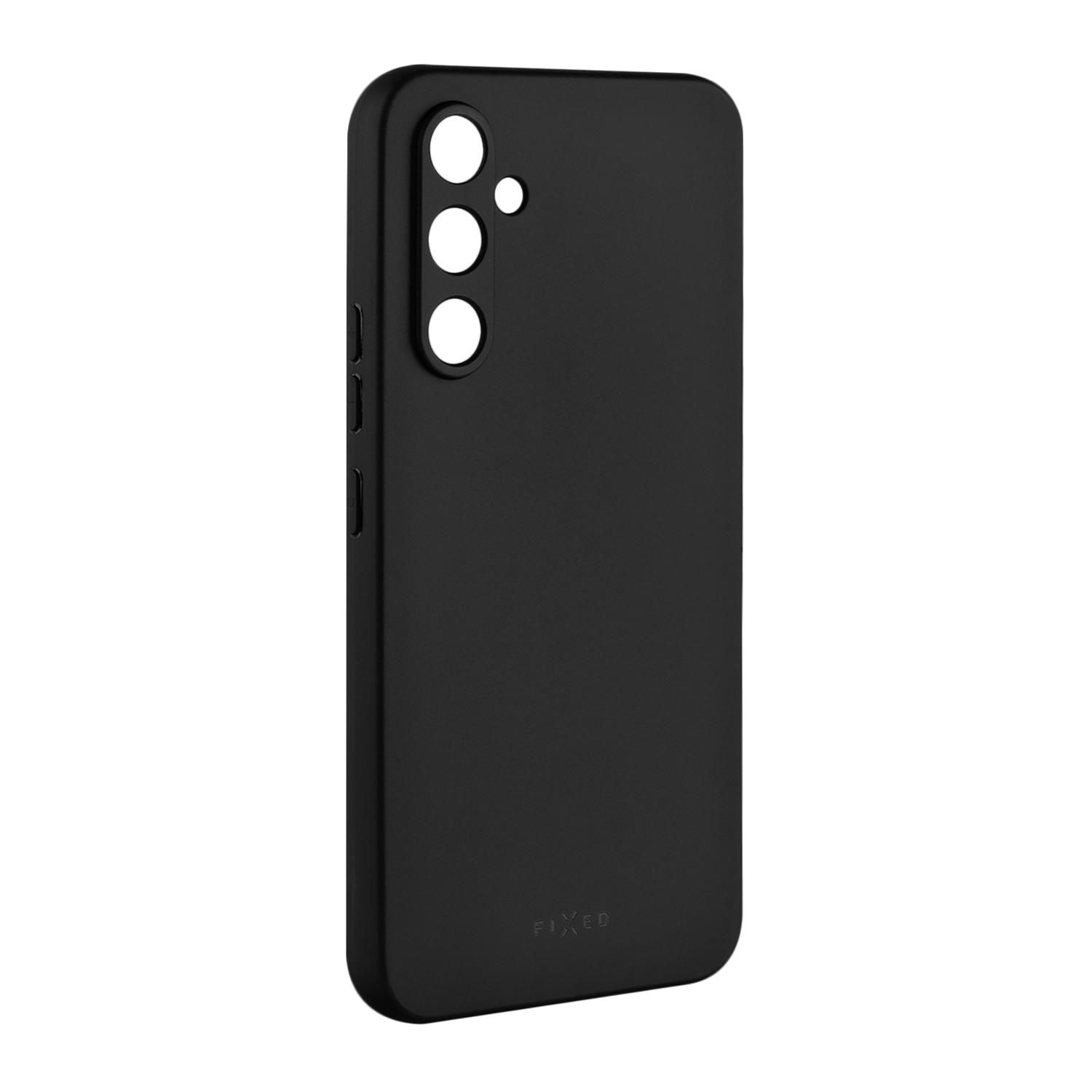 Elektro - Fixed Zadní pogumovaný kryt Story pro Samsung Galaxy A54 5G, černý