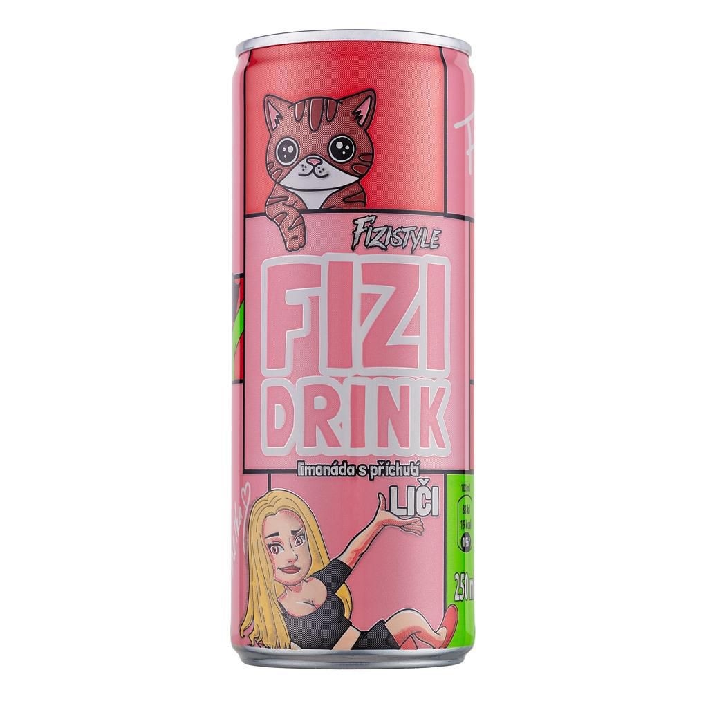 Svět dětí - Fizi Drink Anetka Liči 250 ml