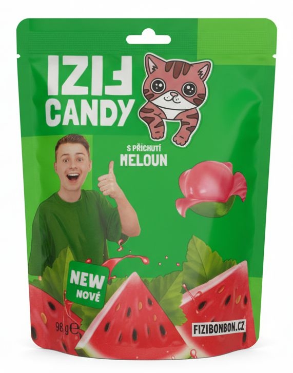 Trvanlivé potraviny - Fizi Juicy Meloun 98g