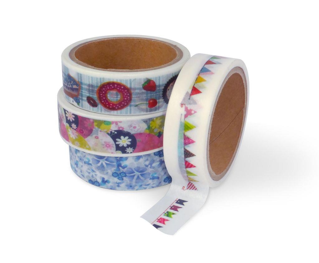 Domácnost a Zahrada - Flexio Washi páska 1ks (90mikronů) 15mm x 5m