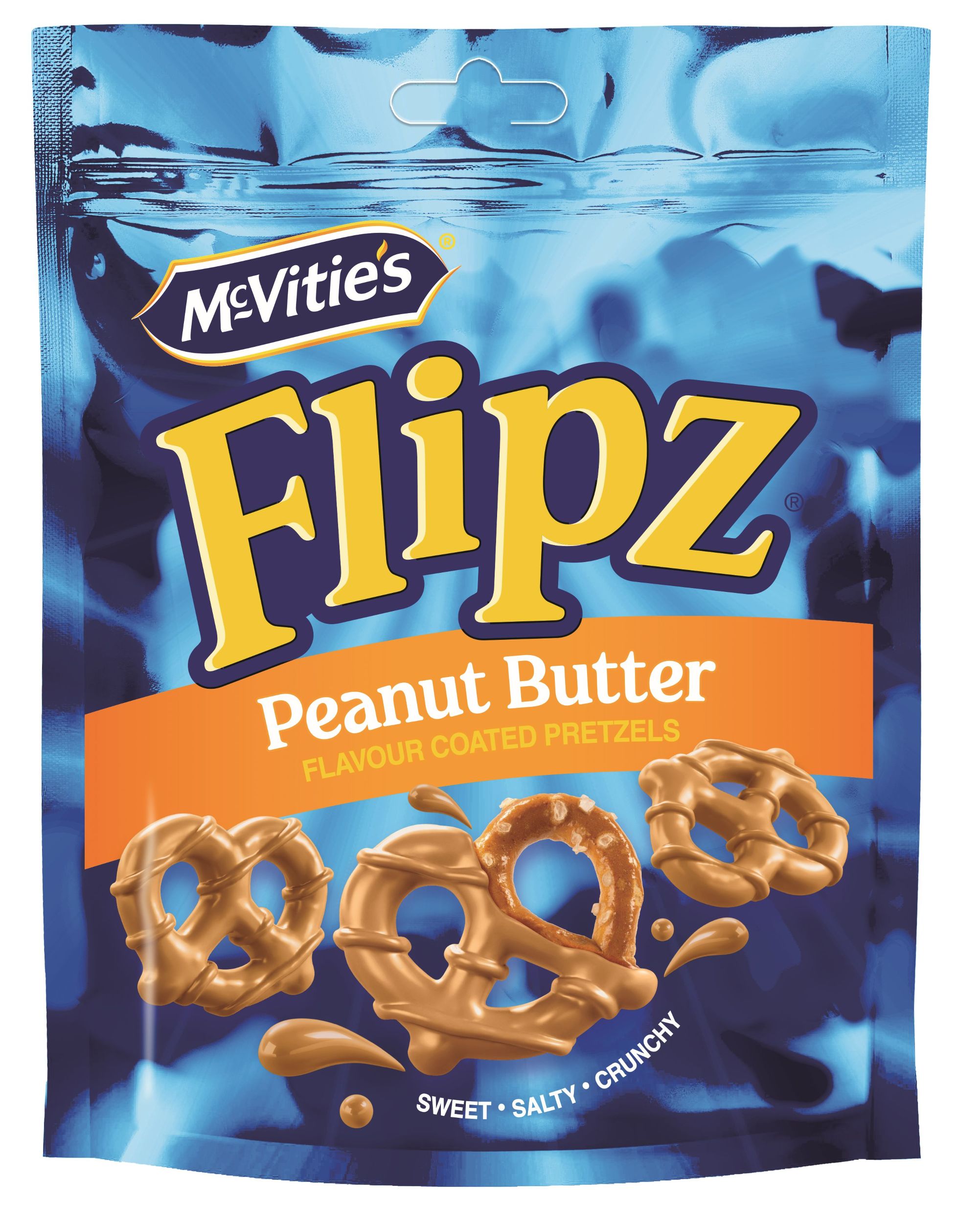 Trvanlivé potraviny - Flipz Preclíky Peanut Butter 70g
