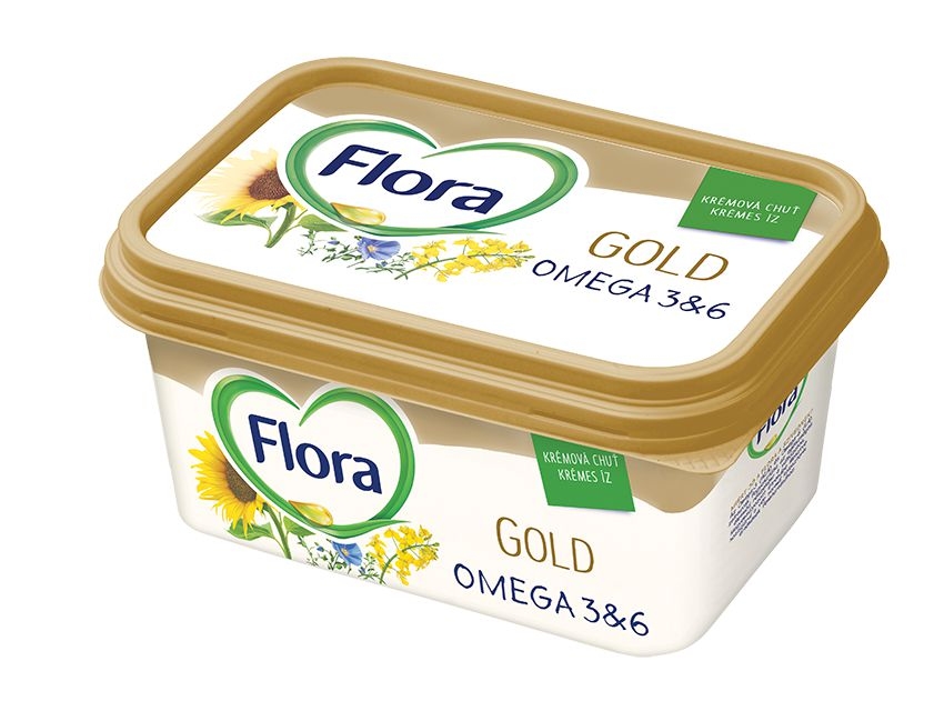 Mléčné a chlazené - Flora Gold 400g