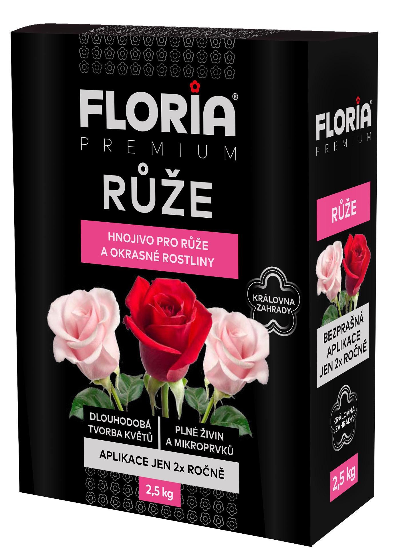 Domácnost a Zahrada - FLORIA Hnojivo pro růže 2,5 kg