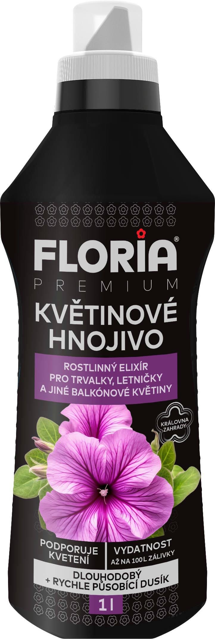 Domácnost a Zahrada - FLORIA Kapalné květinové hnojivo 1 l