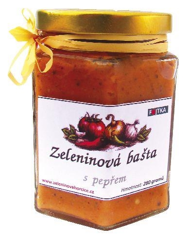 Trvanlivé potraviny - Fojtka Slezská zeleninová bašta s pepřem 280 g