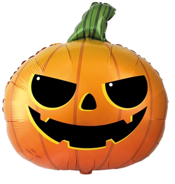 Domácnost a Zahrada - Fóliový balónek 19cm, Halloween + tyčka