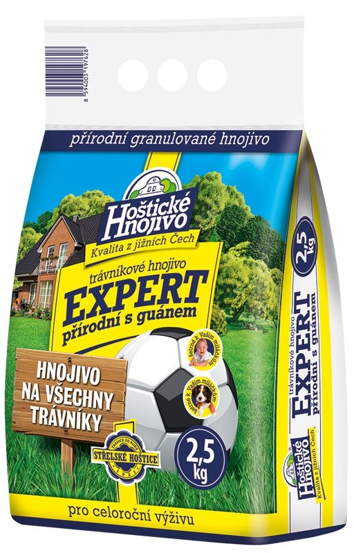Domácnost a Zahrada - Forestina Hnojivo Hoštické Expert přírodní trávníkové hnojivo 2,5 kg