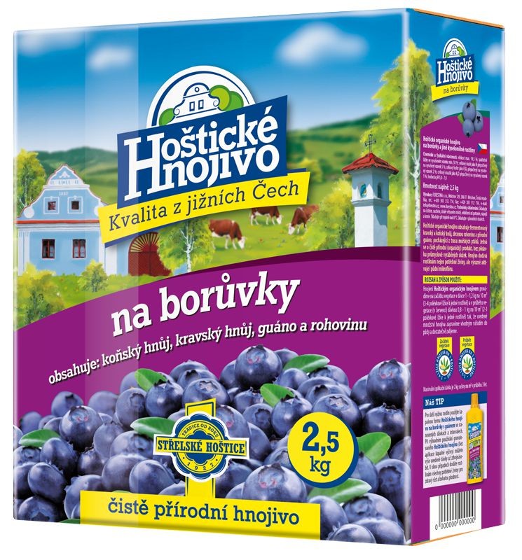 Domácnost a Zahrada - Forestina Hoštické hnojivo na borůvky 2,5 kg