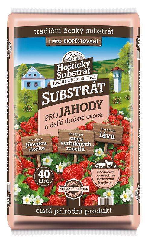 Domácnost a Zahrada - Forestina Hoštický substrát pro jahody 40 l