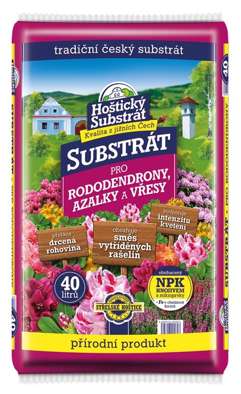 Domácnost a Zahrada - Forestina Hoštický substrát pro rododendrony, azalky a vřesy 40 l