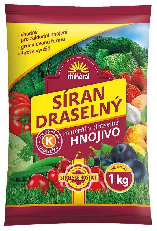 Domácnost a Zahrada - Forestina Mineral hnojivo, Síran draselný 1 kg