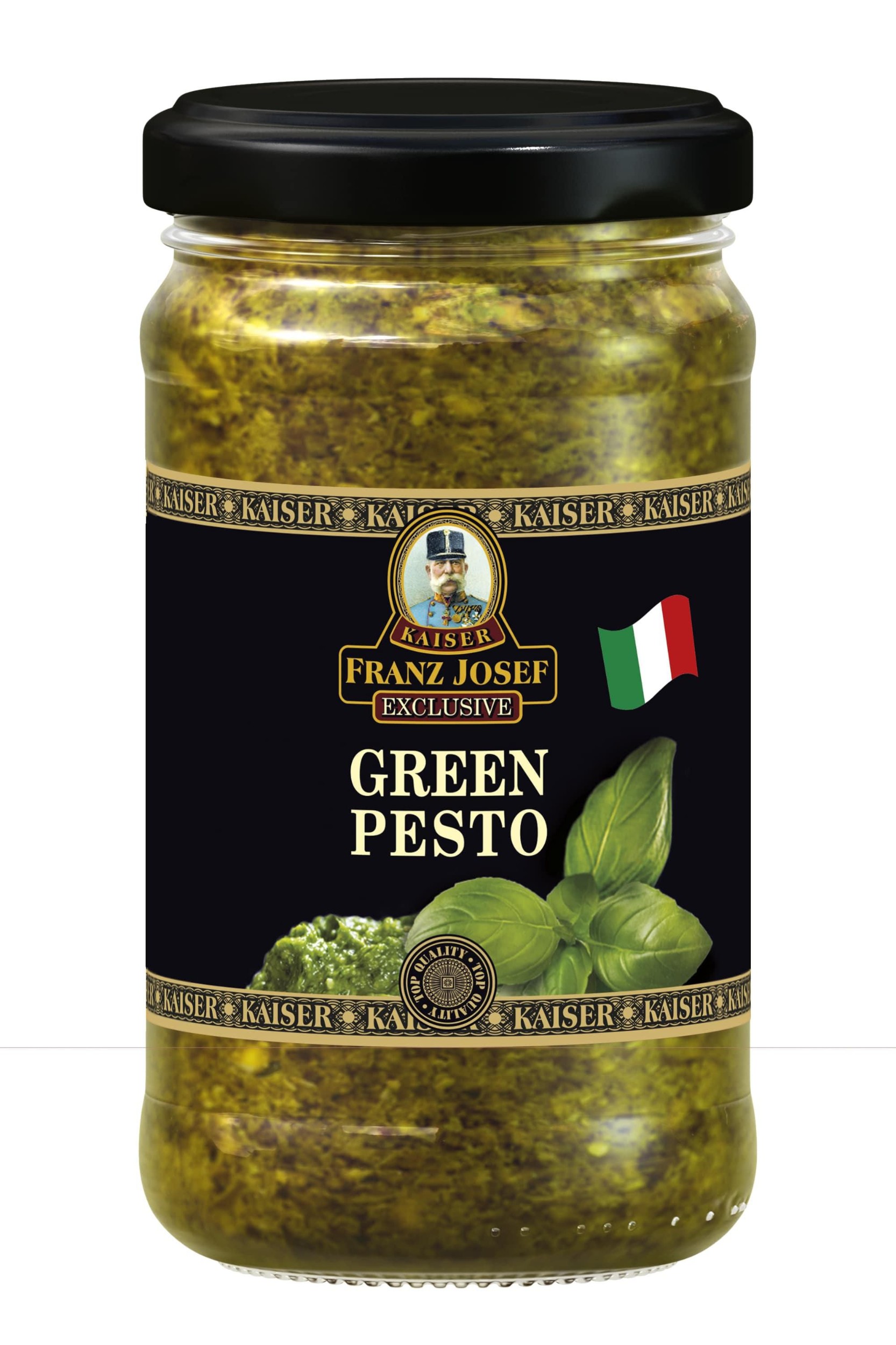 Trvanlivé potraviny - Franz Josef Kaiser  Bazalkové pesto 190 g