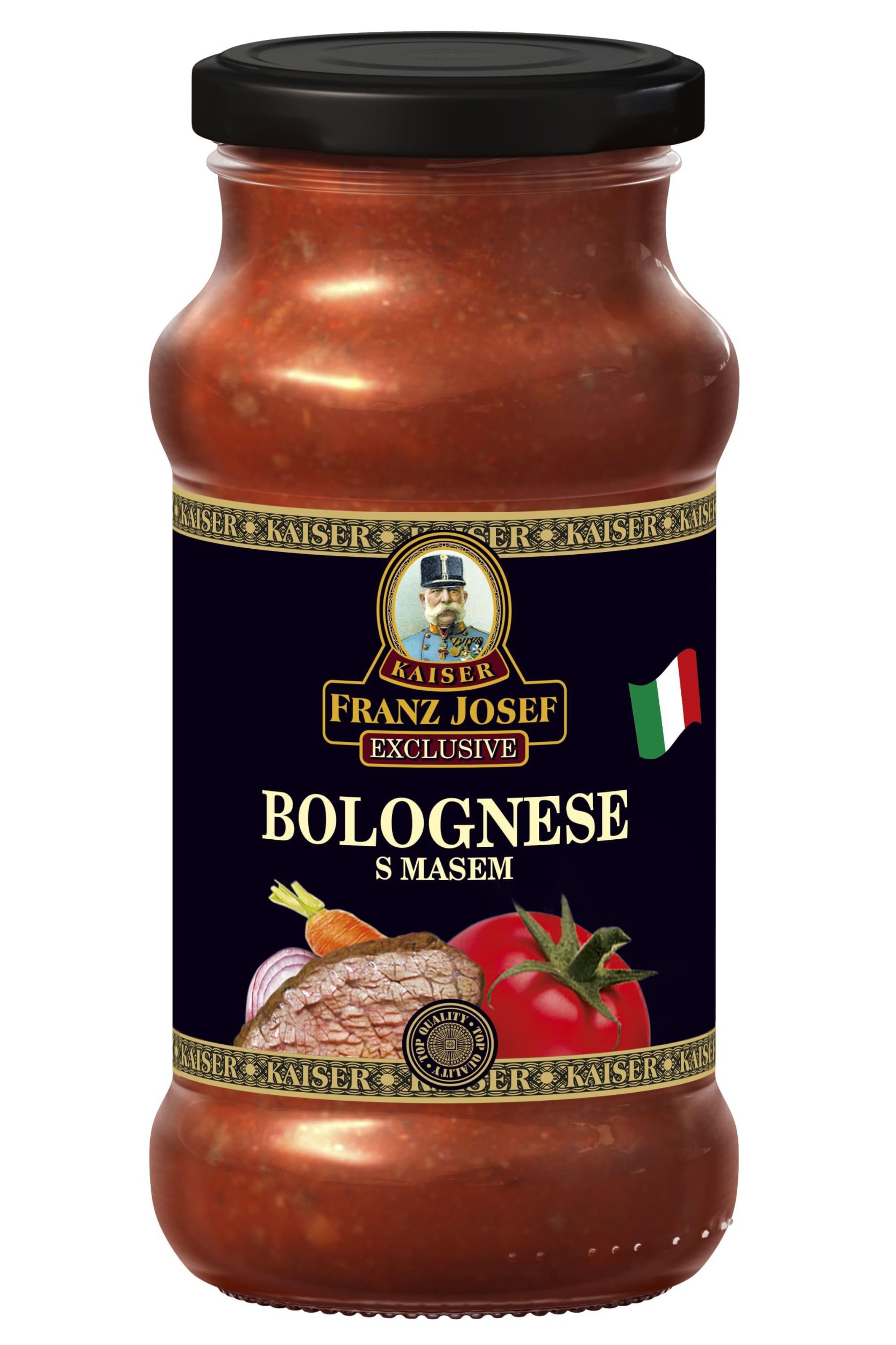 Trvanlivé potraviny - Franz Josef Kaiser Exclusive Bolognese s masem 350 g