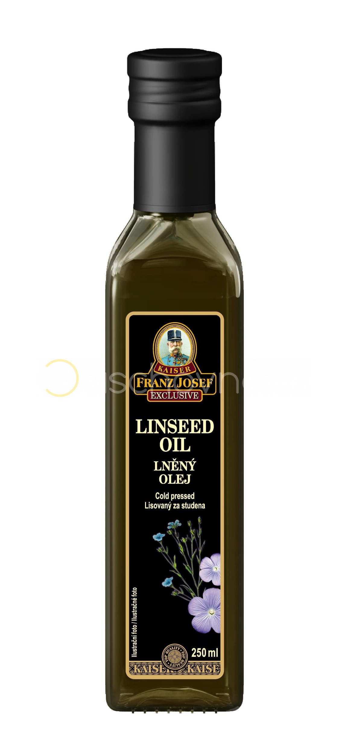 Trvanlivé potraviny - Franz Josef Kaiser Exclusive Lněný olej 250 ml